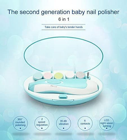 Baby Nail Grooming Kit with Light