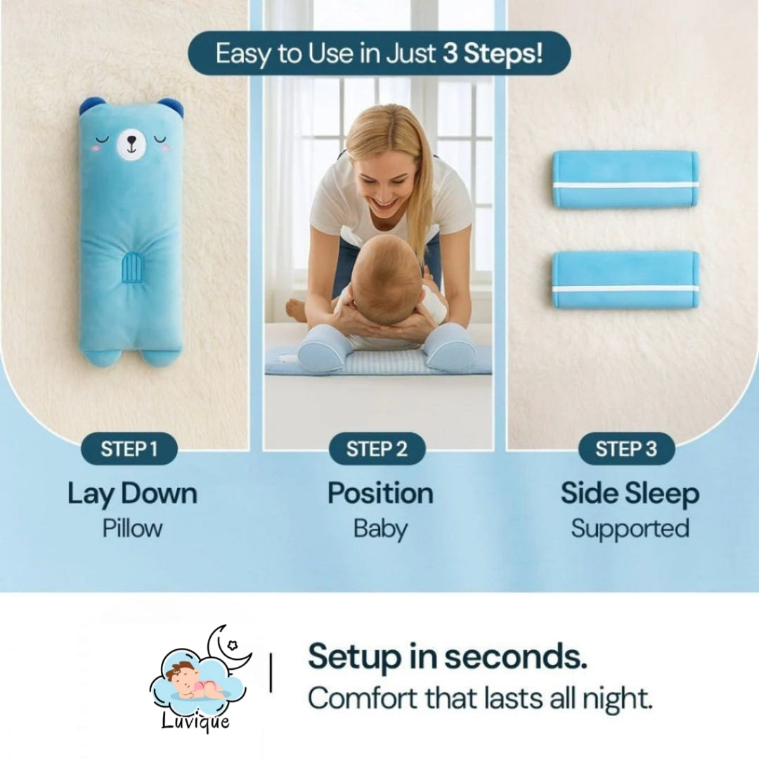 Baby Shaping Head Support Pillow - Assorted Colour ( Manual Product. )